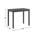3 Piece Counter Height Table Set