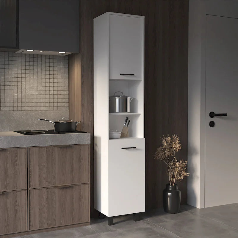 FM Furniture Sheffield 2-Door Pantry Cabinet