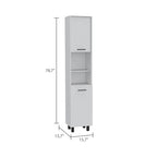 FM Furniture Sheffield 2-Door Pantry Cabinet