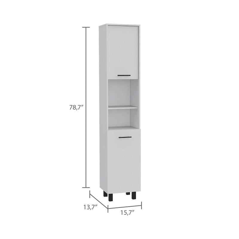 FM Furniture Sheffield 2-Door Pantry Cabinet