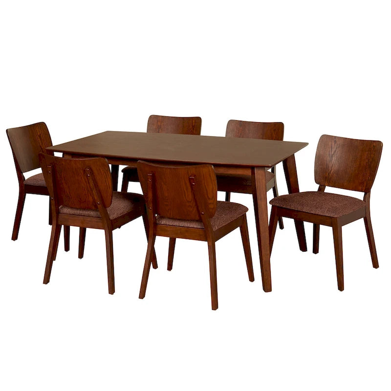Simple Living Bernard Mid-Century 7-piece Dining Set