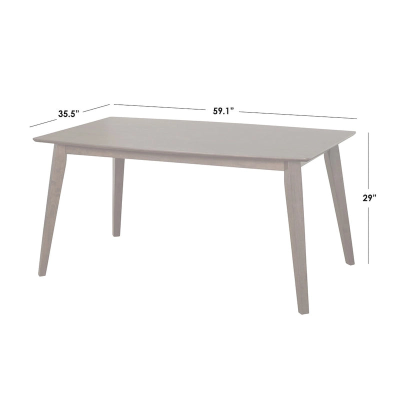 Simple Living Bernard Mid-Century 7-piece Dining Set