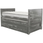 Taylor & Olive Begonia Twin Bed with Twin Trundle & 3 Built in Drawers