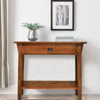 Leick Home Mission Console Table for Entryway