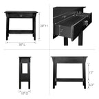 Leick Home Mission Console Table for Entryway