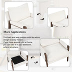 Roundhill Furniture Kelly Mid-Century Modern Velvet Accent Armchair