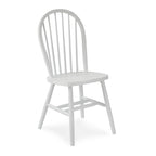 International Concepts Solid Wood Windsor Spindle Back Dining Chair