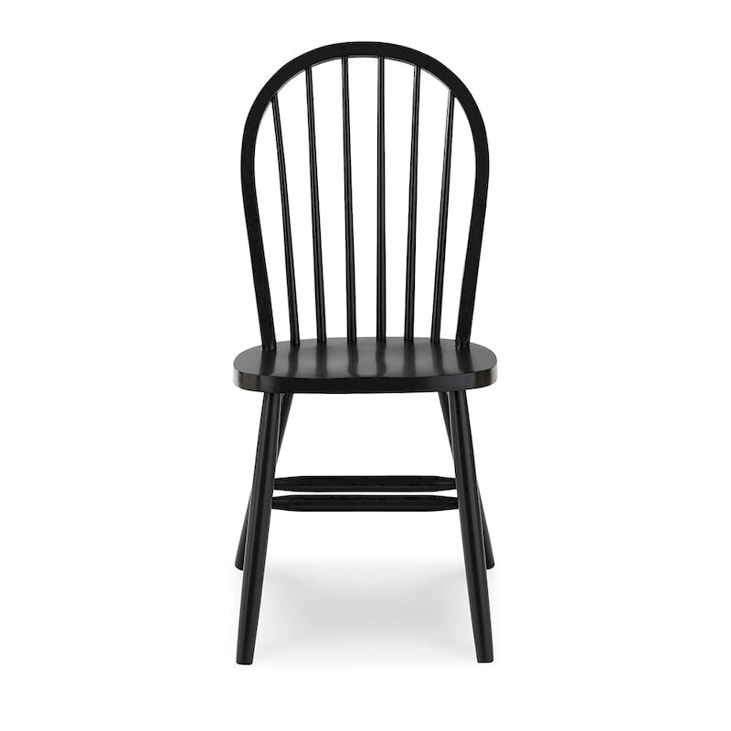 International Concepts Solid Wood Windsor Spindle Back Dining Chair