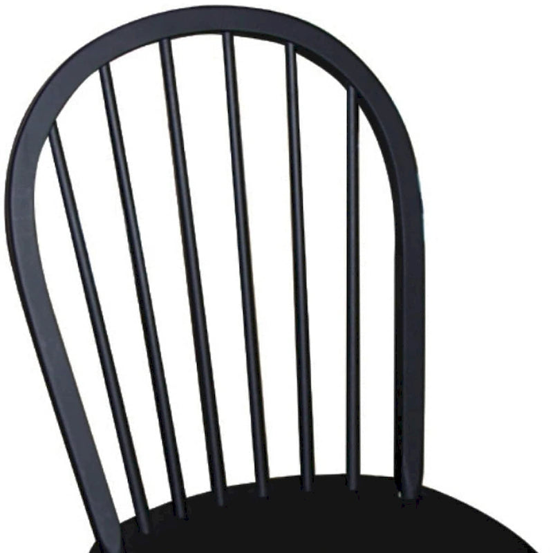 International Concepts Solid Wood Windsor Spindle Back Dining Chair