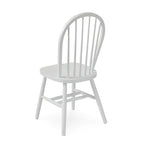 International Concepts Solid Wood Windsor Spindle Back Dining Chair