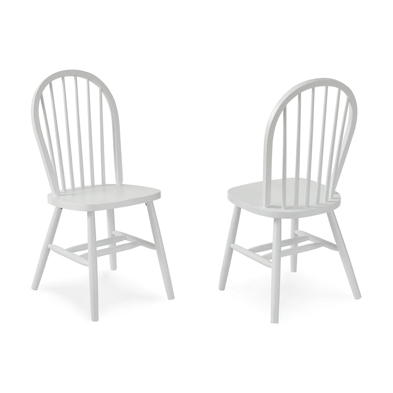 International Concepts Solid Wood Windsor Spindle Back Dining Chair