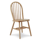 International Concepts Solid Wood Windsor Spindle Back Dining Chair