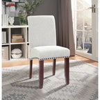 Copper Grove Five Bridge Eco Parsons Faux Leather Nailhead Chair