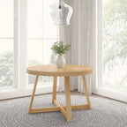 Plank and Beam Classic Solid Wood Round Dining Table - 47