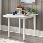 Simple Living Country Cottage Solid Wood Drop-Leaf Dining Table
