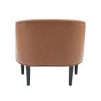 Gabriela Upholstered Faux Leather Accent Chair