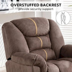 Ebello Oversize Swivel Manual Swivel Recliner