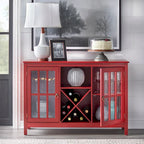 Simple Living Portland Glass Wine Buffet/Sideboard