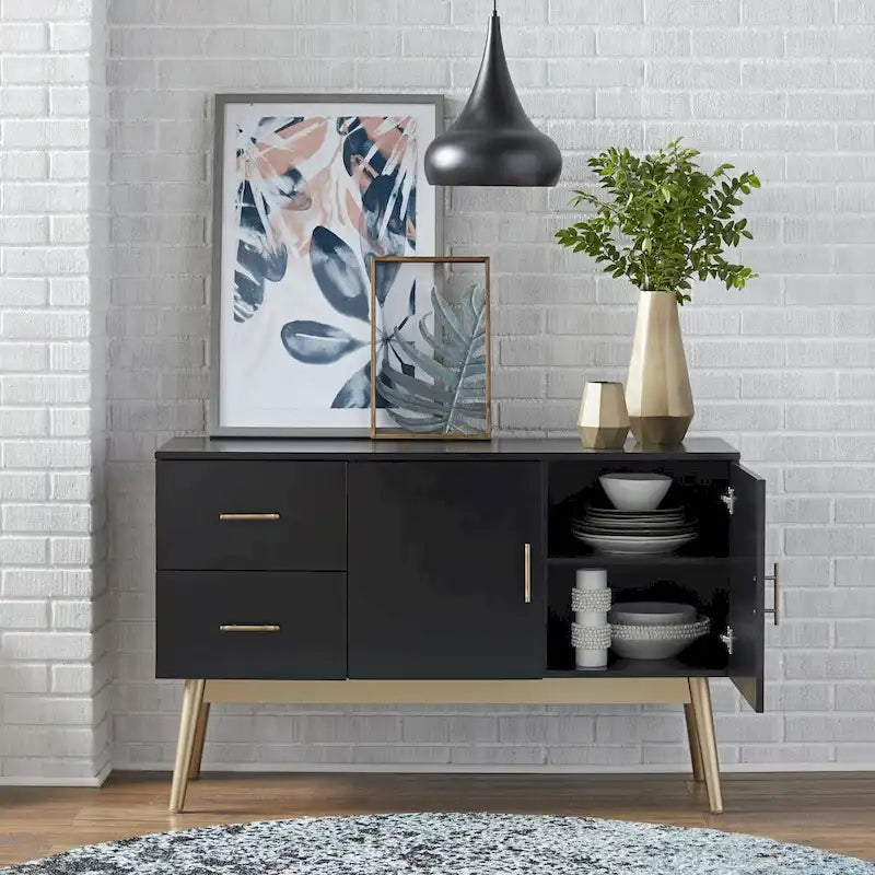 Simple Living Stacy Mid-Century Buffet/Sideboard