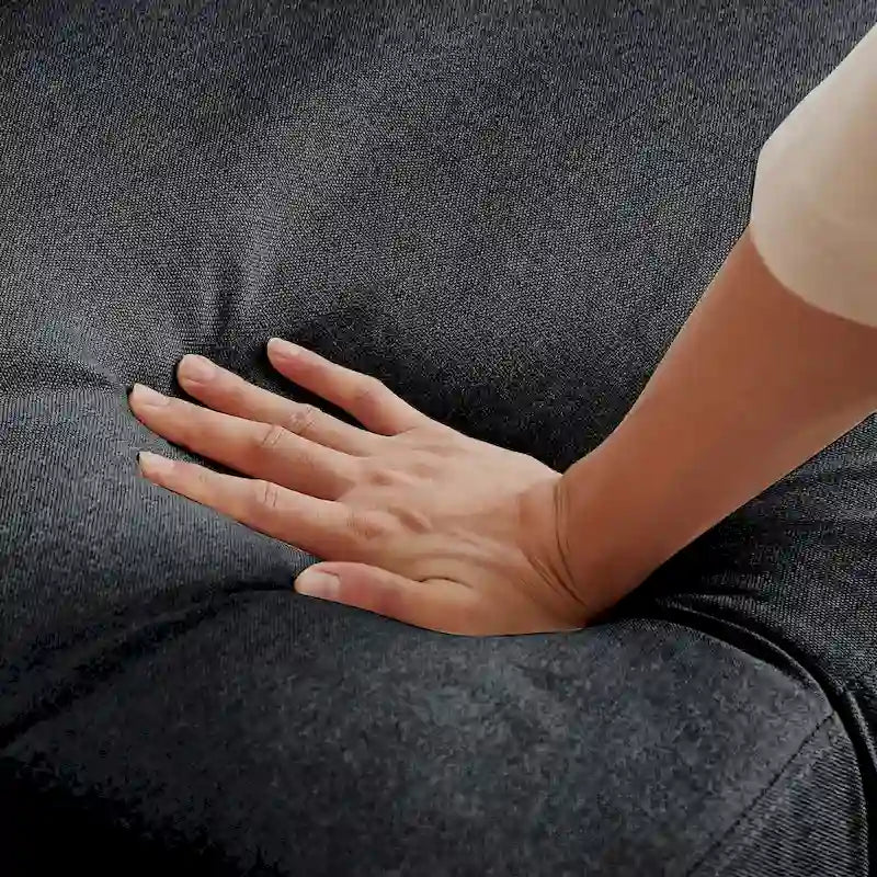 Modern Sectional Sofa Couch L Shaped With Chaise Storage Ottoman and Side Bags For Living Room