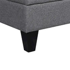 Modern Sectional Sofa Couch L Shaped With Chaise Storage Ottoman and Side Bags For Living Room