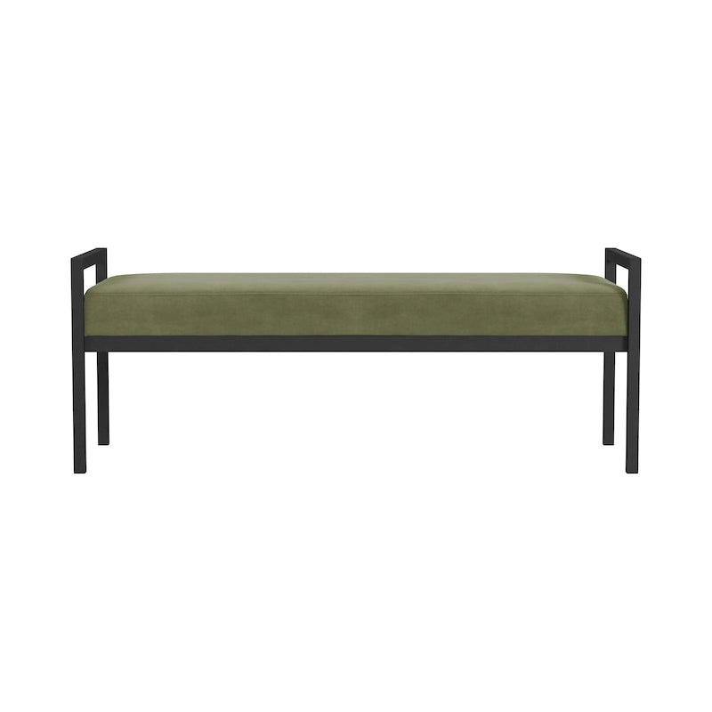 HomePop Modern Metal Bench