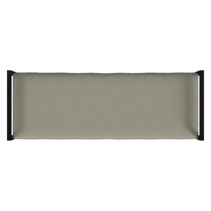 HomePop Modern Metal Bench