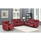 Steve Silver Ferndale 3-Piece Power Reclining Top Grain Leather Set