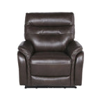 Steve Silver Ferndale 3-Piece Power Reclining Top Grain Leather Set