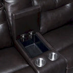 Steve Silver Ferndale 3-Piece Power Reclining Top Grain Leather Set