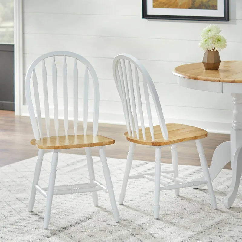 Simple Living Carolina Solid Wood Spindle Dining Chairs (Set of 2)