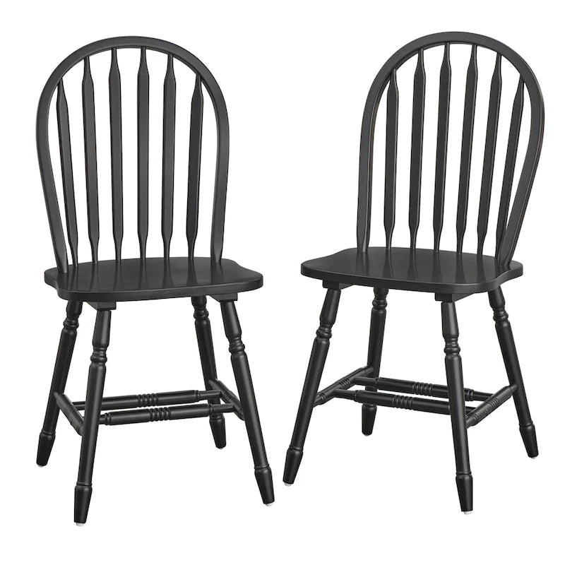 Simple Living Carolina Solid Wood Spindle Dining Chairs (Set of 2)