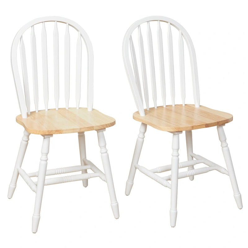 Simple Living Carolina Solid Wood Spindle Dining Chairs (Set of 2)