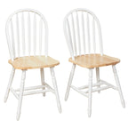 Simple Living Carolina Solid Wood Spindle Dining Chairs (Set of 2)