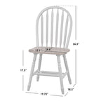 Simple Living Carolina Solid Wood Spindle Dining Chairs (Set of 2)