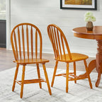 Simple Living Carolina Solid Wood Spindle Dining Chairs (Set of 2)