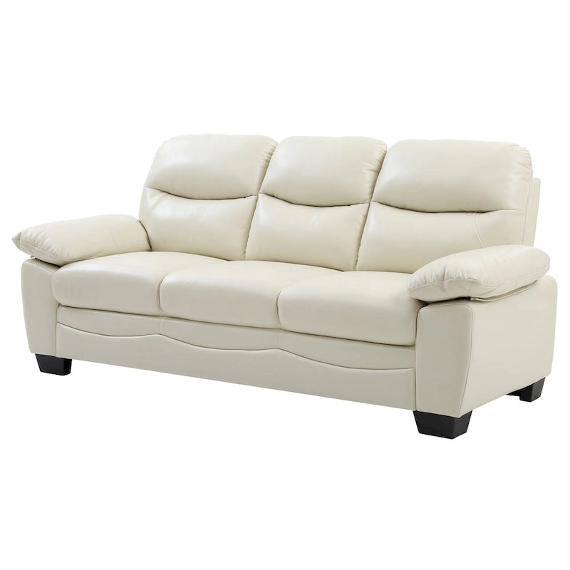 Marta Faux Leather Sofa