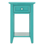 Zayden 1-drawer Side Table with Charging Station by iNSPIRE Q Bold