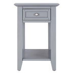 Zayden 1-drawer Side Table with Charging Station by iNSPIRE Q Bold
