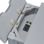 Zayden 1-drawer Side Table with Charging Station by iNSPIRE Q Bold
