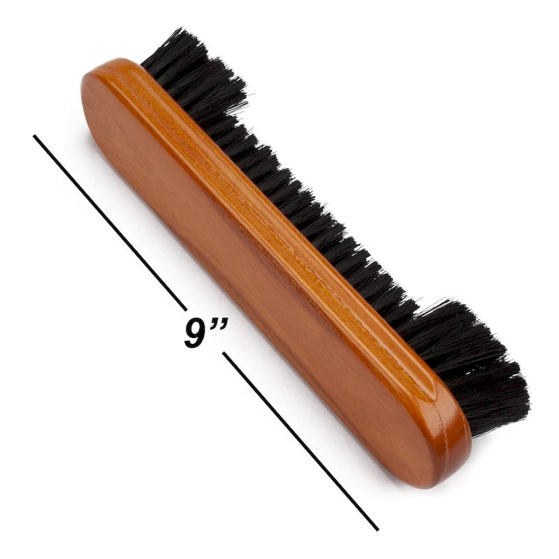 GSE 2-Piece Solid Wood Billiard Pool Table Brush and Rail Brush Set. Billiard Pool Table Accessories