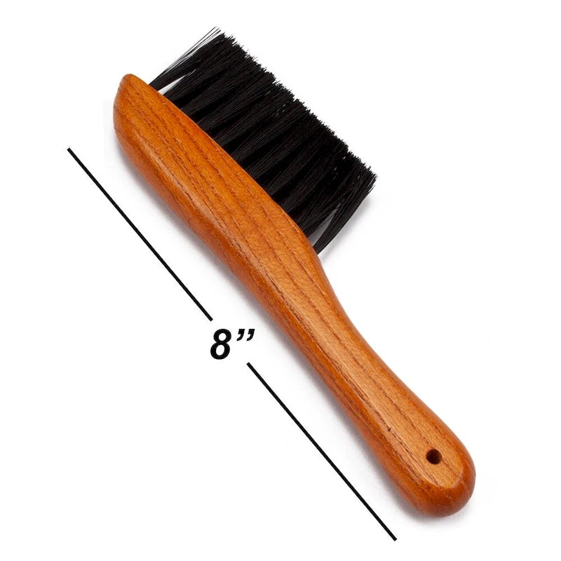 GSE 2-Piece Solid Wood Billiard Pool Table Brush and Rail Brush Set. Billiard Pool Table Accessories