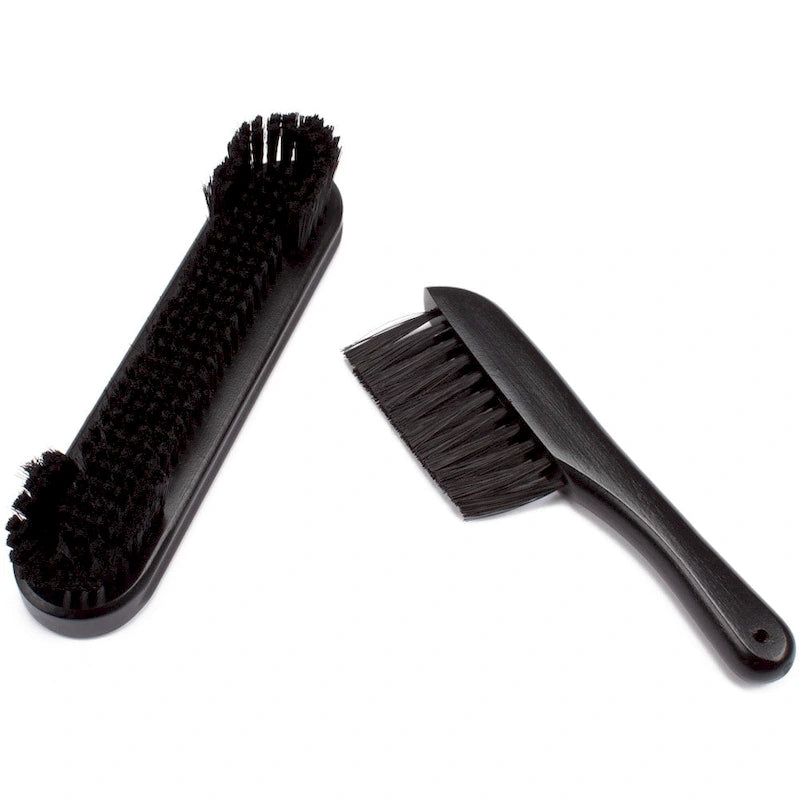 GSE 2-Piece Solid Wood Billiard Pool Table Brush and Rail Brush Set. Billiard Pool Table Accessories
