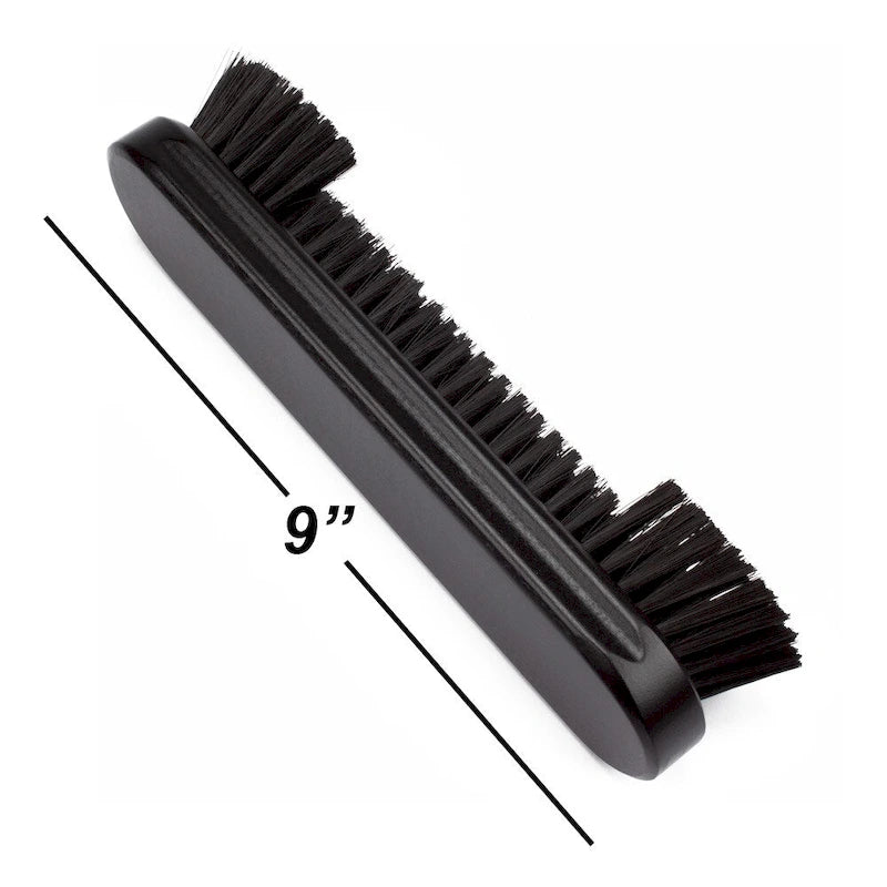 GSE 2-Piece Solid Wood Billiard Pool Table Brush and Rail Brush Set. Billiard Pool Table Accessories