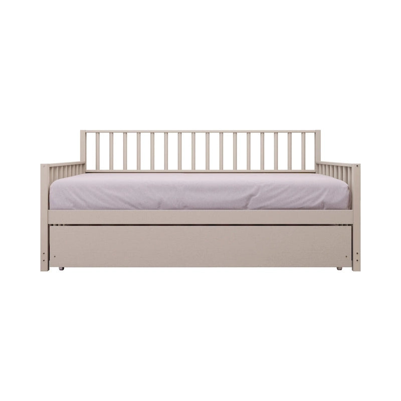 CraftPorch Classic Wooden Twin Size Daybed With Trundle