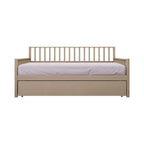 CraftPorch Classic Wooden Twin Size Daybed With Trundle