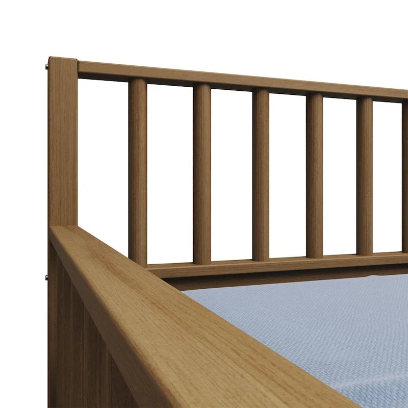 CraftPorch Classic Wooden Twin Size Daybed With Trundle