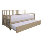 CraftPorch Classic Wooden Twin Size Daybed With Trundle