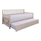 CraftPorch Classic Wooden Twin Size Daybed With Trundle