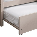 CraftPorch Classic Wooden Twin Size Daybed With Trundle
